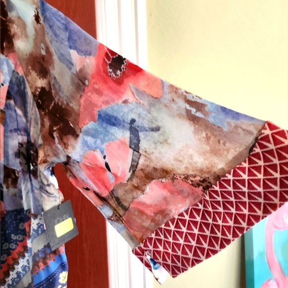 NWT John Mark kimono/topper, size 3X - Picture 2 of 9